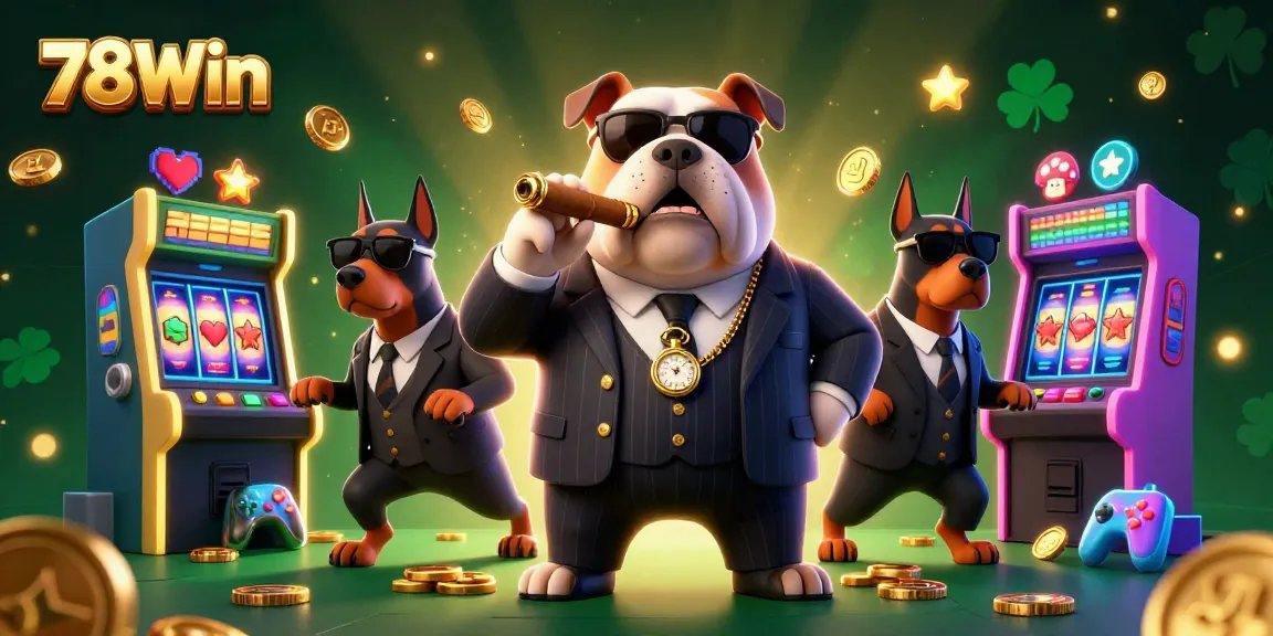 Experience thrilling gameplay at 78Win with colorful arcade machines and engaging casino action.