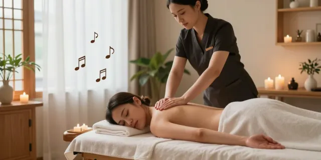 분당출장안마 전문 마사지 서비스 제공하는 고급 스파의 아늑한 장면
