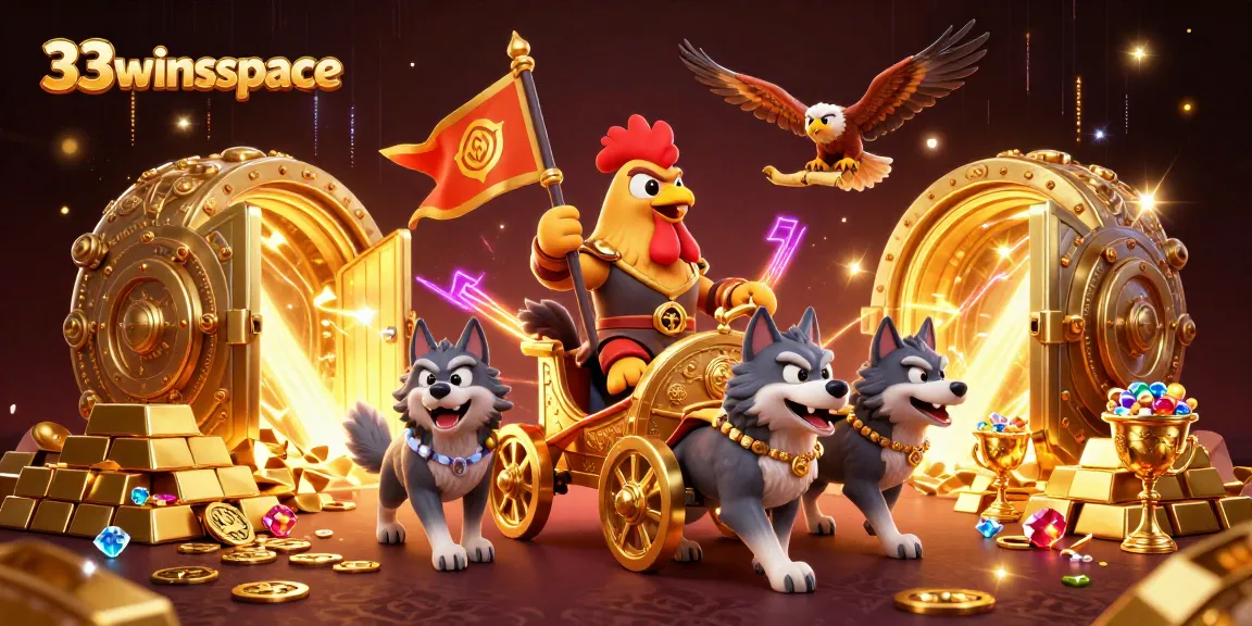 Winning big at 33winspace with a thrilling digital casino experience full of treasures.